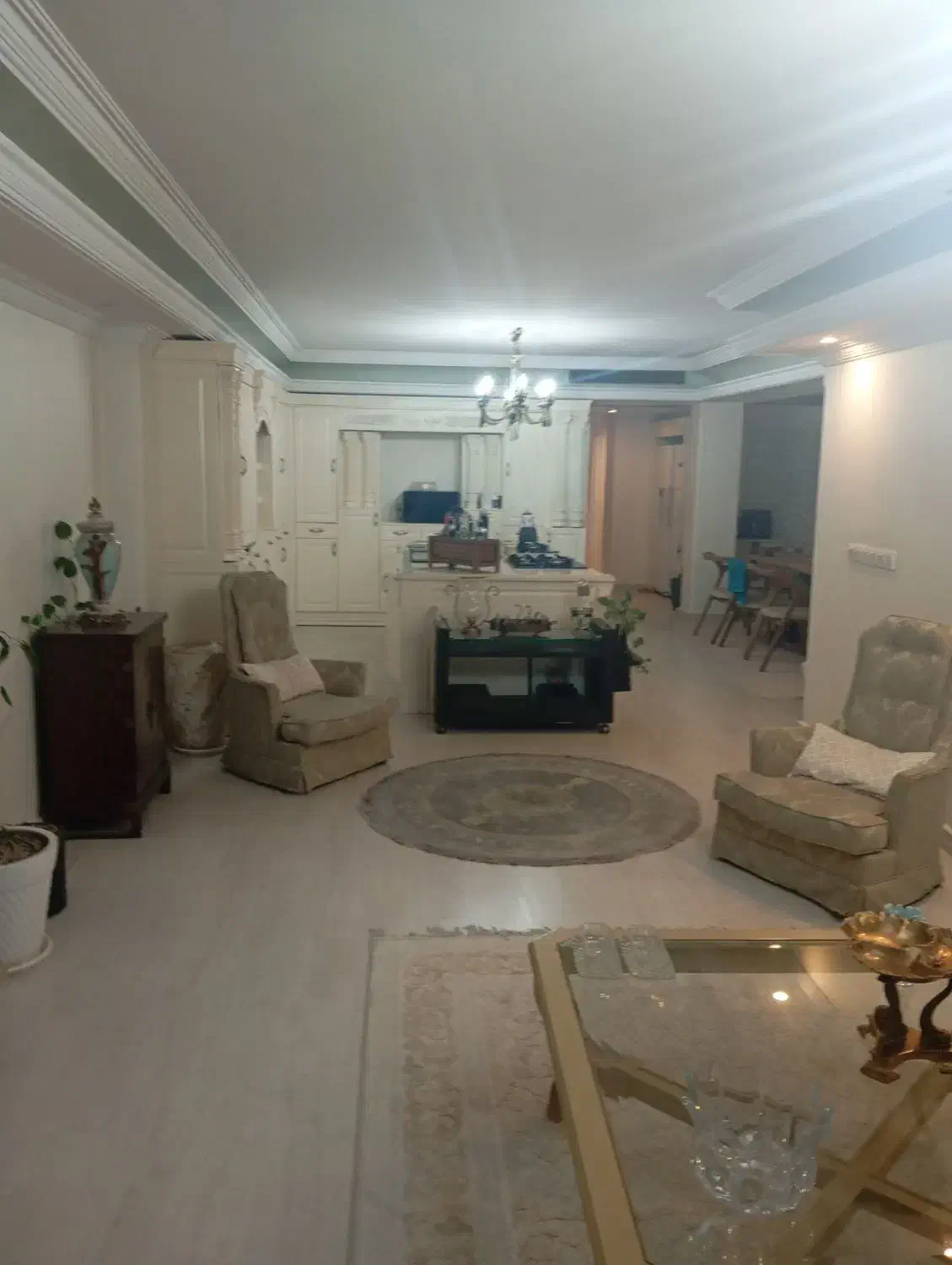 170 متر زعفرانیه مبله فول/ حتی مجرد /دو پارکنیگ|اجارهٔ آپارتمان|تهران, زعفرانیه|دیوار