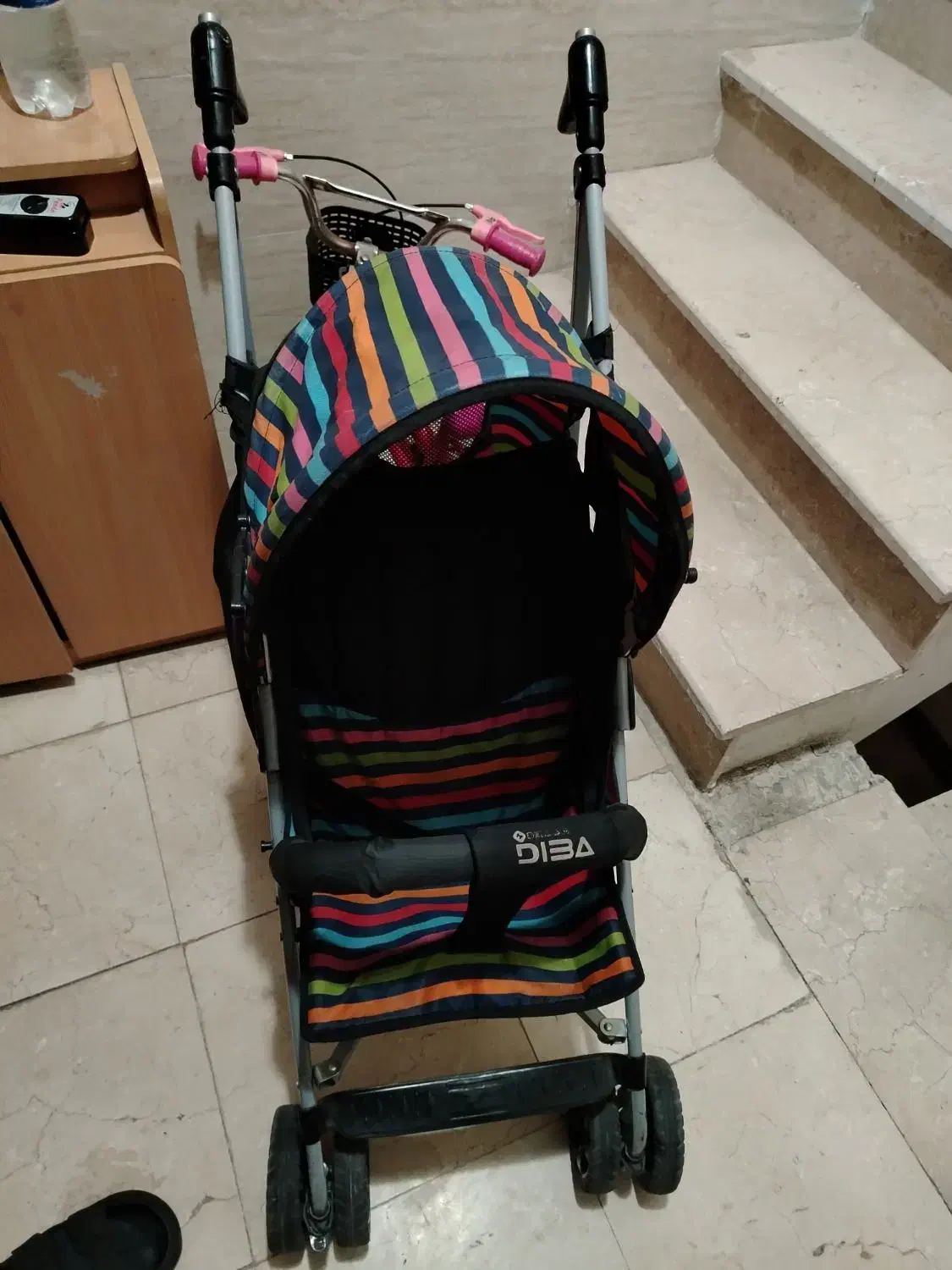 کالسکه عصایی برند دیبا در حد نو|کالسکه و لوازم جانبی|قدس, شهر‌قدس|دیوار