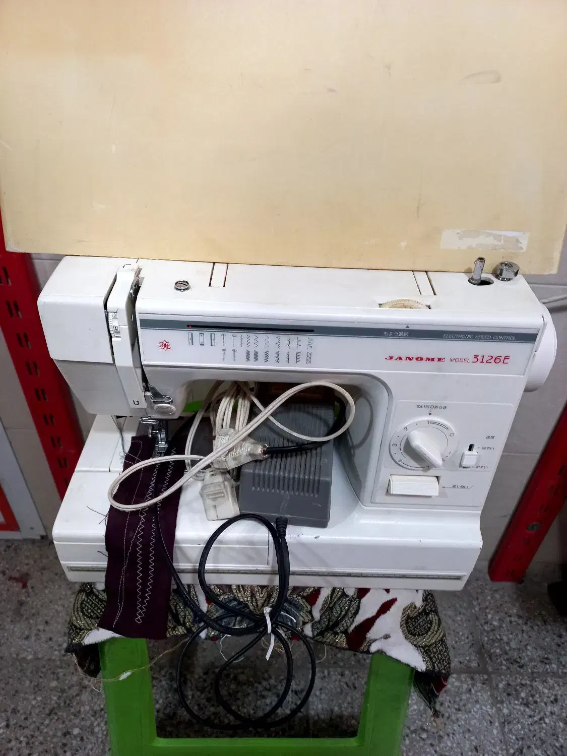 چرخ خیاطی صنعتی ژانومه(امیدیه)هستم|چرخ خیاطی و ریسندگی|بندر ماهشهر, |دیوار