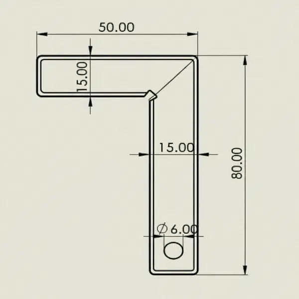 گونیا مویی 90 درجه (50×80 میلی متر)|ابزارآلات|محمدشهر, محمدشهر|دیوار