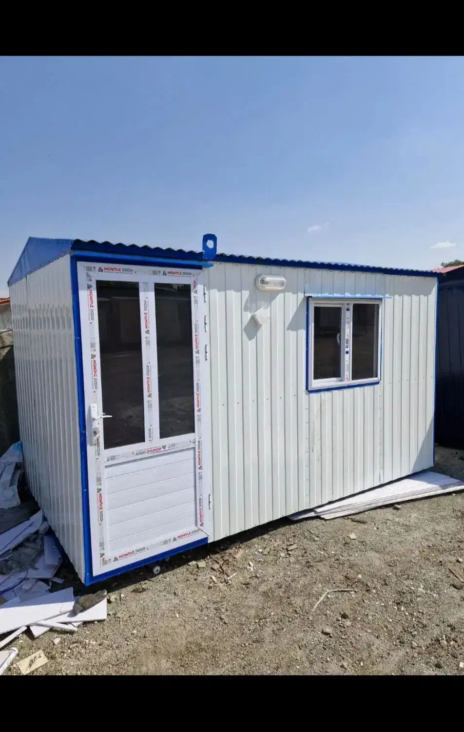 کانکس 10مترمربع شاس دار با تحویل|مصالح و تجهیزات ساختمان|رشت, لاکان|دیوار