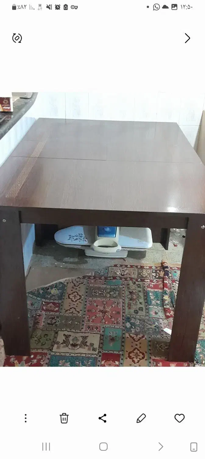 میز نهار خوری و کمد لباسی|میز و صندلی غذاخوری|مسجد سلیمان, |دیوار