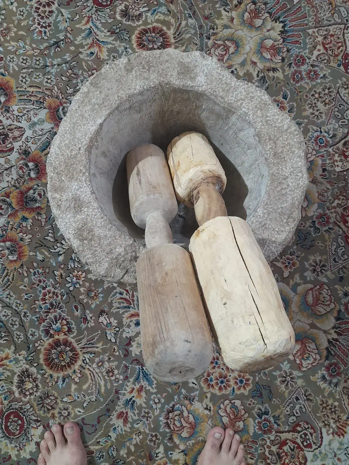 هاوند سنگیه قدیمیه بزرگ|کلکسیون اشیاء عتیقه|اردکان, |دیوار