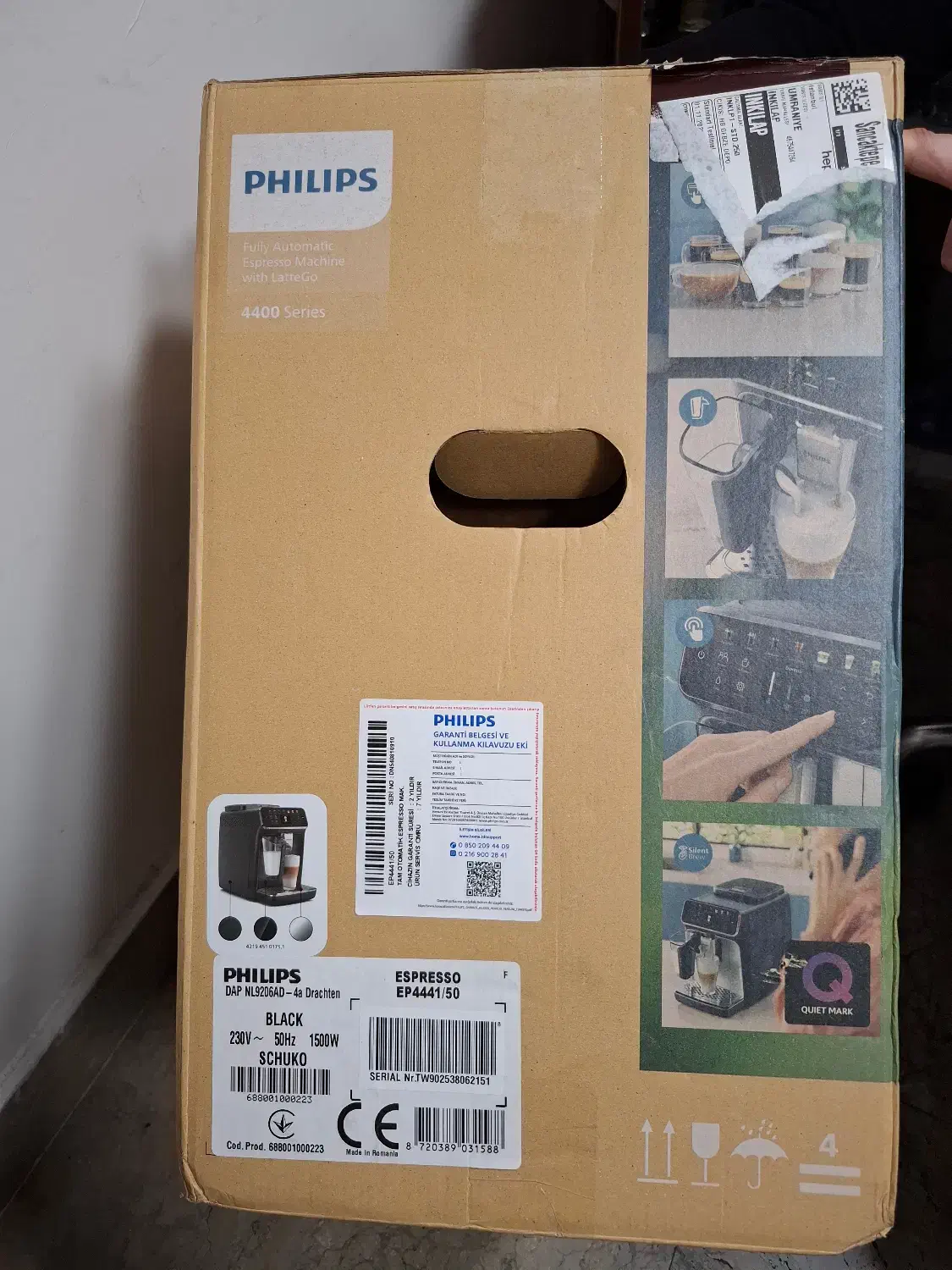 دستگاه اسپرسو ساز فیلیپس مدل EP4441/50|سماور، چای‌ساز، قهوه‌ساز|تهران, جردن|دیوار