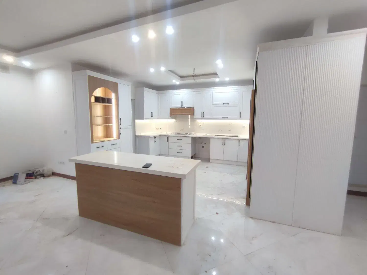 کابینت کمد دیواری تخت کم جا وتی وی اقساط|جاکفشی، کمد، دراور|خاوران, |دیوار