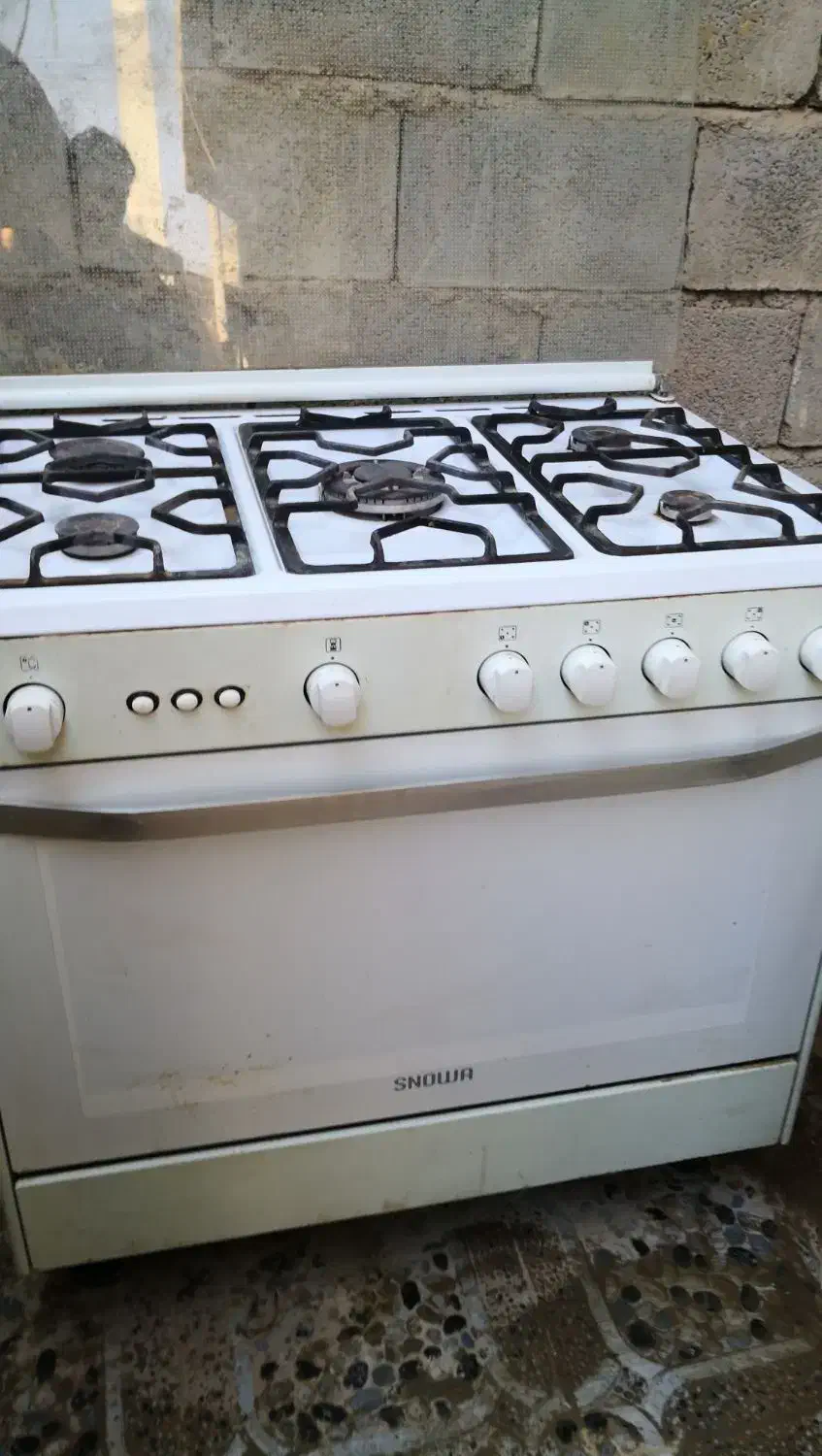 فروش فرگاز 5 شعله اسنوا اصلی|اجاق گاز و لوازم برقی پختوپز|بوشهر, |دیوار