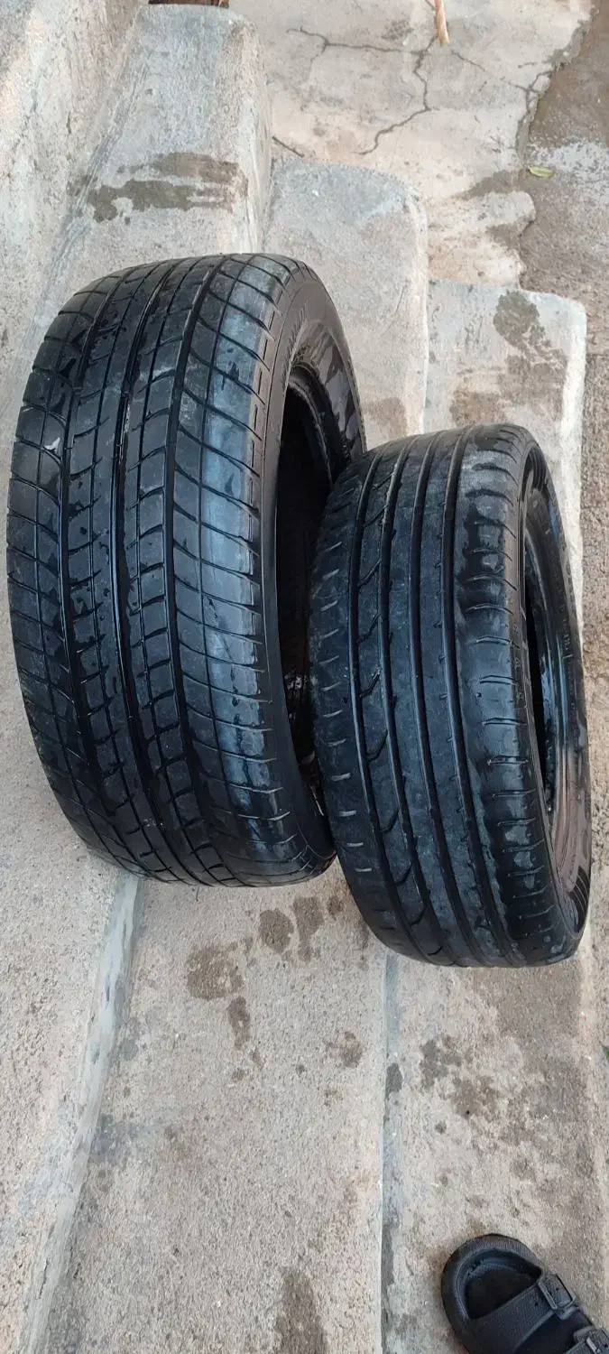 چهار عدد لاستیک پژو205|قطعات یدکی و لوازم جانبی|مشگین شهر, |دیوار