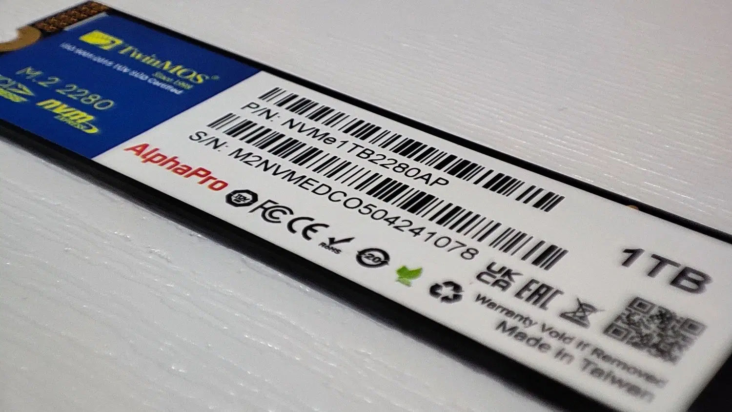 ssd 1tr TwinMOS|قطعات و لوازم جانبی رایانه|سردشت, |دیوار