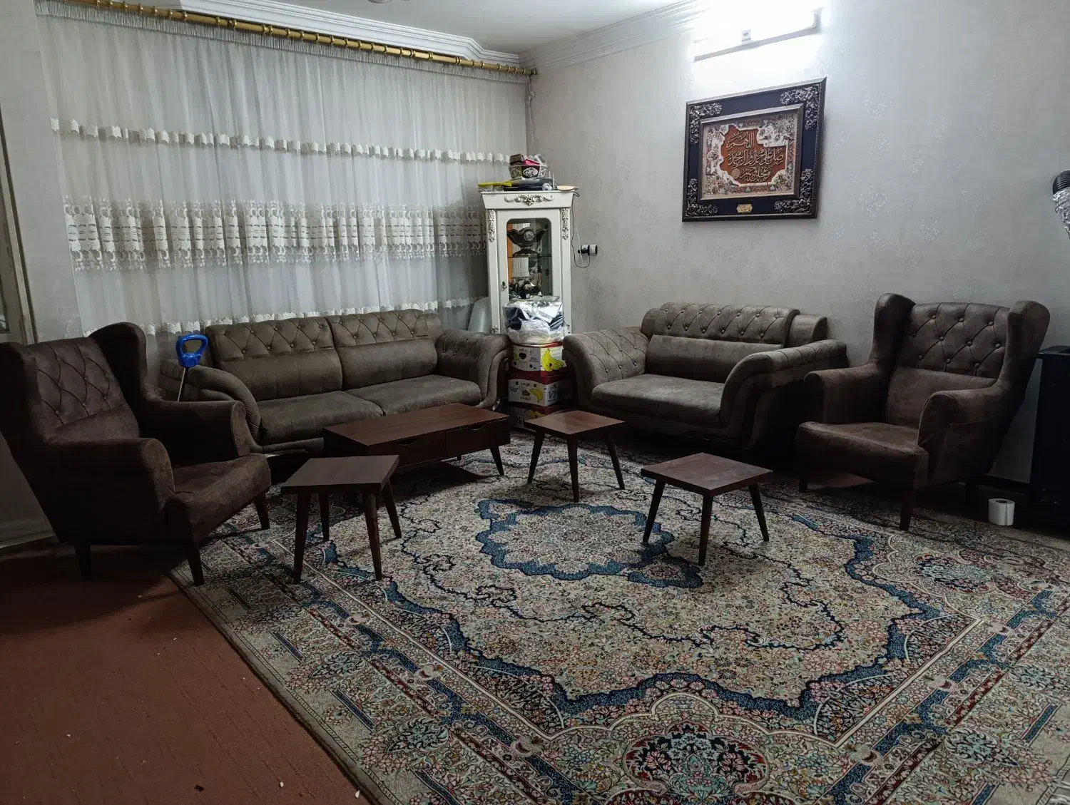 ست مبل مبلمان هفت ۷ نفره راحتی|مبلمان خانگی و میز عسلی|مشهد, چهنو|دیوار