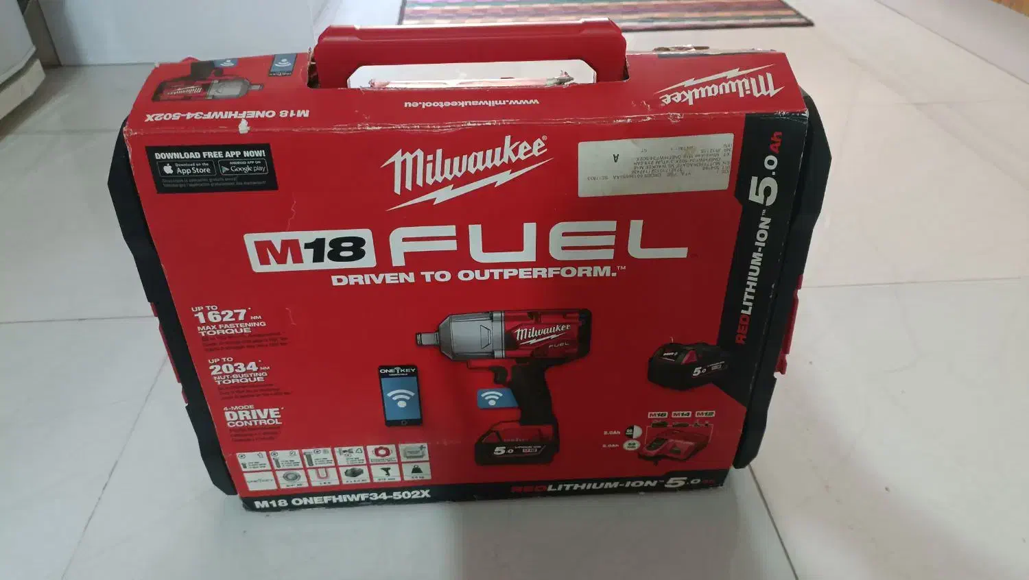 بکس شارژی میلواکی 3/4اصل  18وات|ابزارآلات|تهران, مسعودیه|دیوار