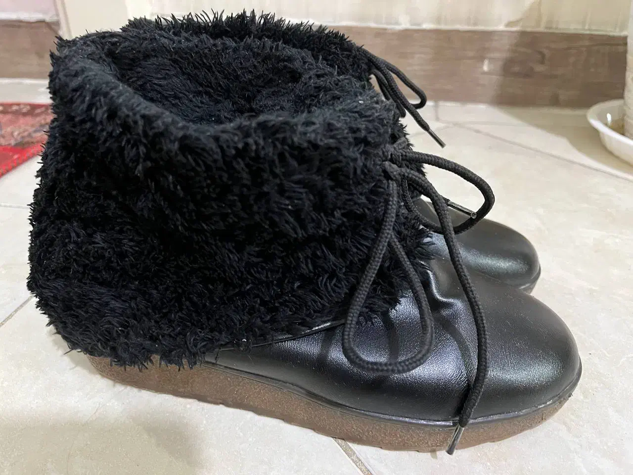 پوتین چرم سایز ۳۸|کیف، کفش، کمربند|تهران, شهرک شریعتی|دیوار