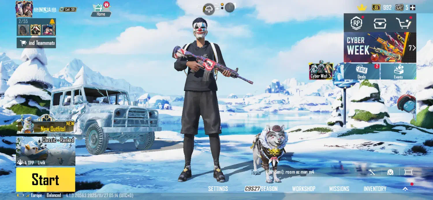 اکانت پابجی ۴تا اکانت بیا ببر فقط ۷میلیون|کنسول، بازی ویدئویی و آنلاین|بندرعباس, |دیوار