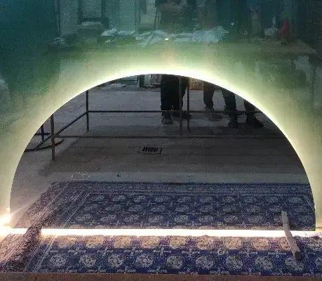 ساخت انواع اینه طرح دار با قیمت عمده|آینه|دزفول, |دیوار