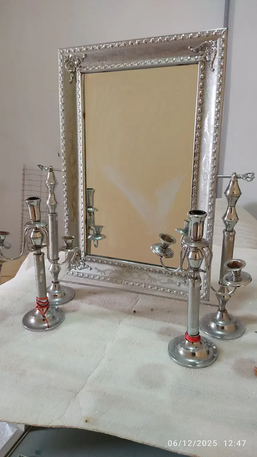 اینه شمدان در حد نوع فروشی|صنایع دستی و سایر لوازم تزئینی|خرمدره, |دیوار