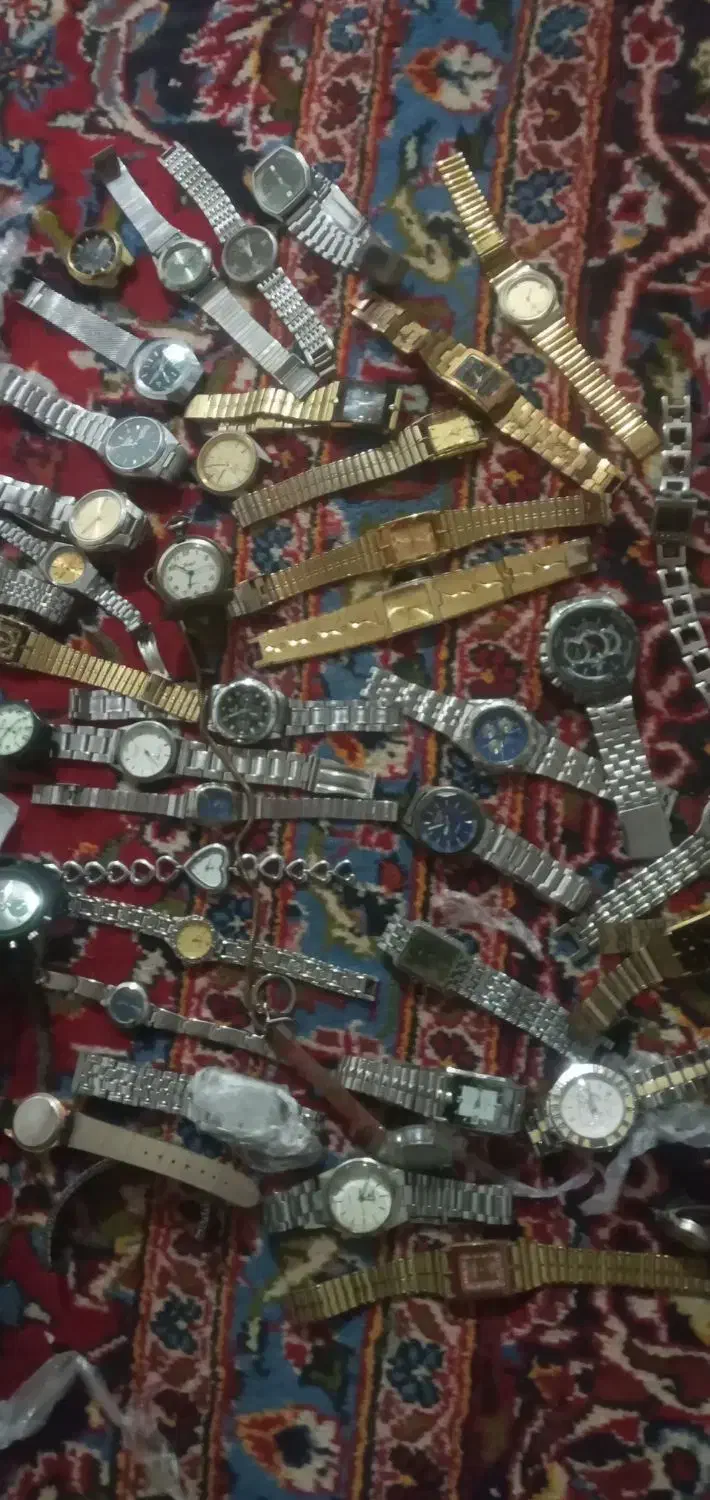 چاقو،ساعت،کاسه مسی وقدیمی|کلکسیون اشیاء عتیقه|بهار, |دیوار