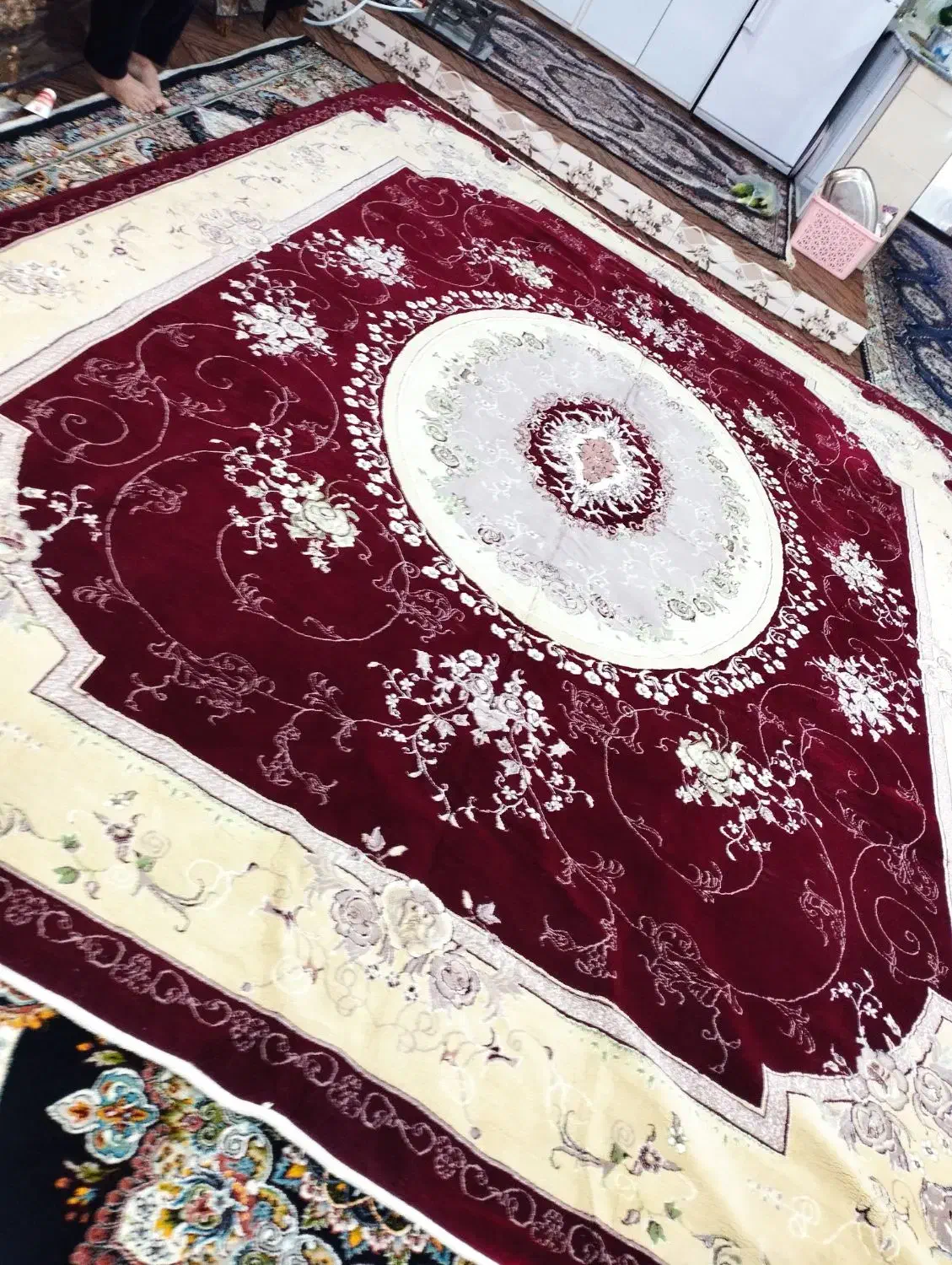 فرش قرمز|فرش|اردبیل, |دیوار