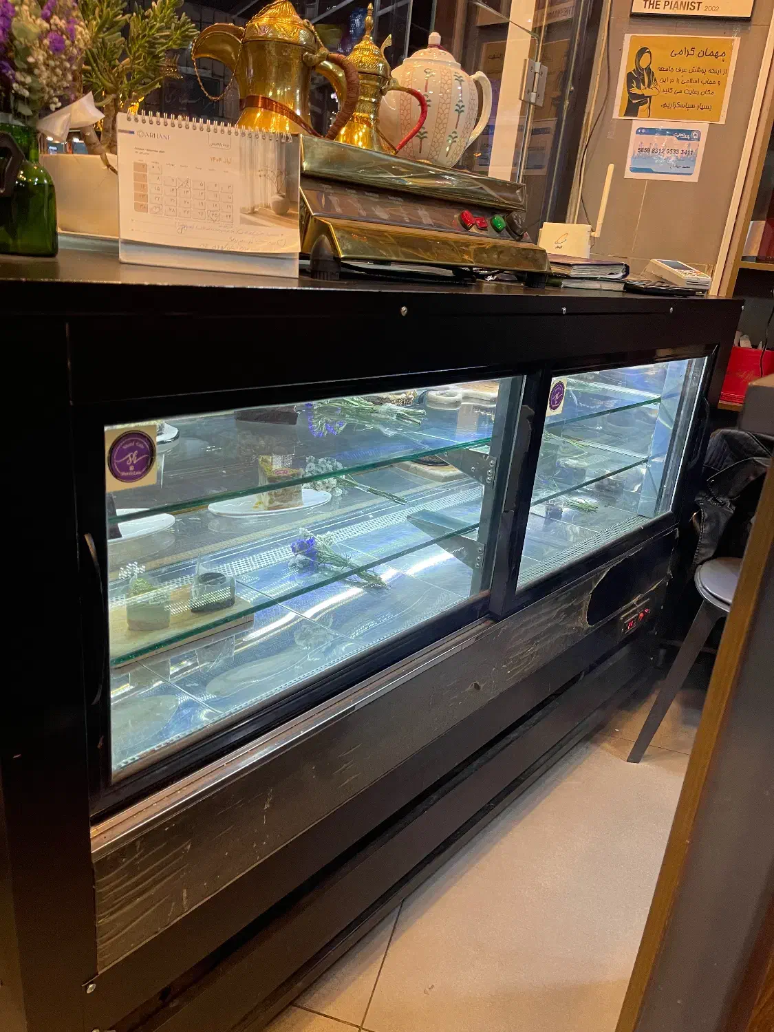 یخچال ویترینی مکعبی در حد نو|فروشگاه و مغازه|کرج, گوهردشت|دیوار
