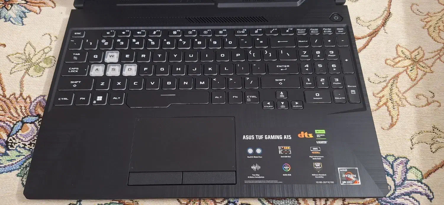 لب تاپ ایسوز گیمینگ در حدنو گارانتی دارد|رایانه همراه|مشهد, شهید مطهری|دیوار