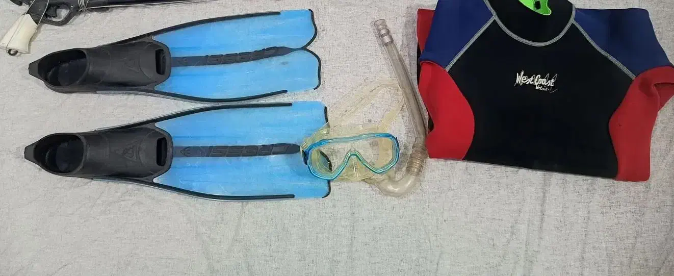 لوازم کامل غواصی فری دایو برند کریسی|غواصی و ورزشهای آبی|بوشهر, |دیوار