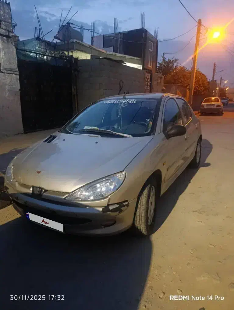 پژو ۲۰۶تیپ۲|خودرو سواری و وانت|باوی, |دیوار