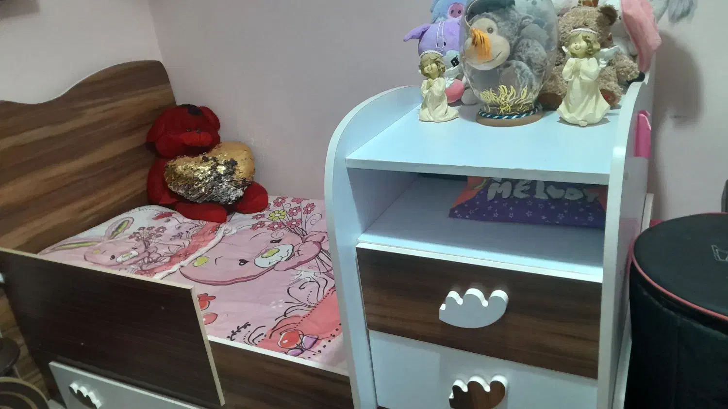 تخت کودک و نوجوان دو منظوره،بدونِ خوشخواب|تخت و سرویس خواب|بندر انزلی, شهرک خزر ویلا|دیوار