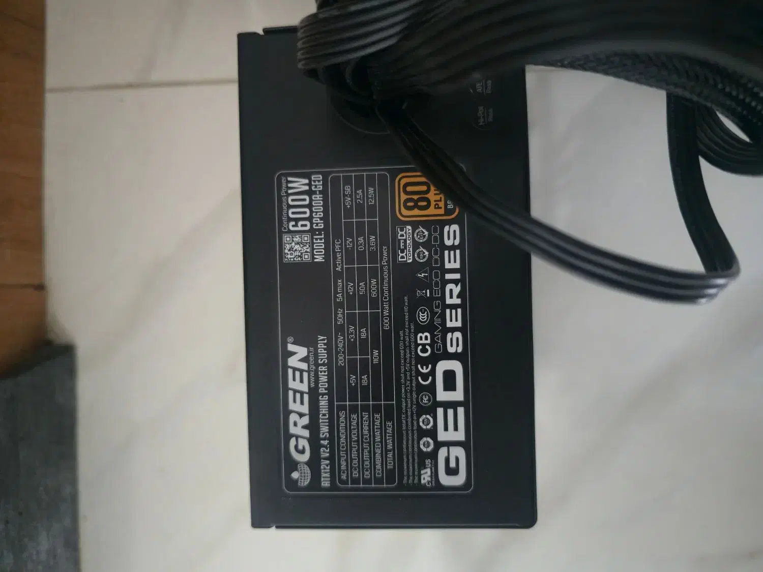 پاور گرین GP600A GED|قطعات و لوازم جانبی رایانه|فردیس, قریشی|دیوار