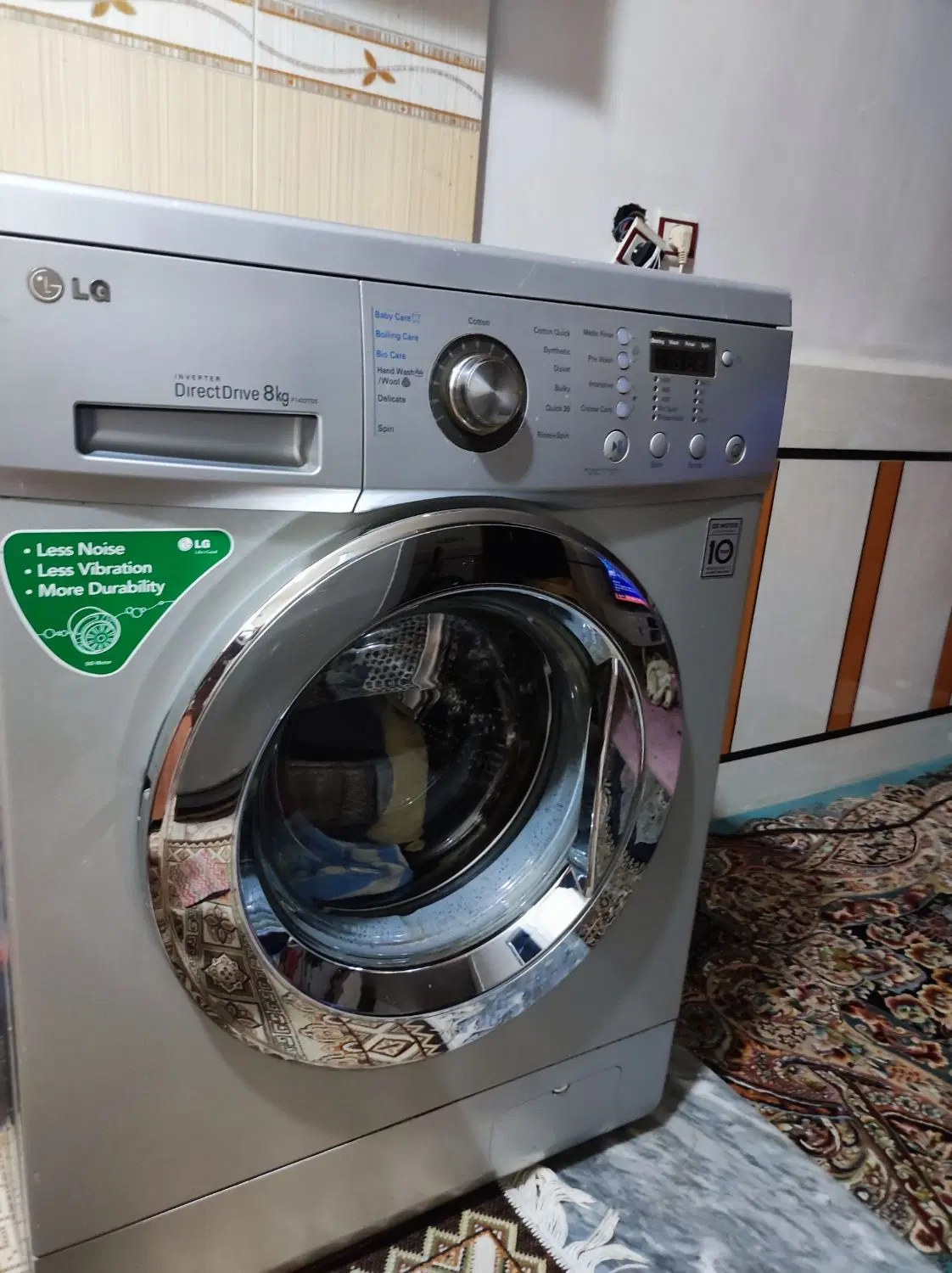 لباسشویی LG مدل F1422TD5|ماشین لباسشویی و خشک‌کن لباس|شوش, |دیوار