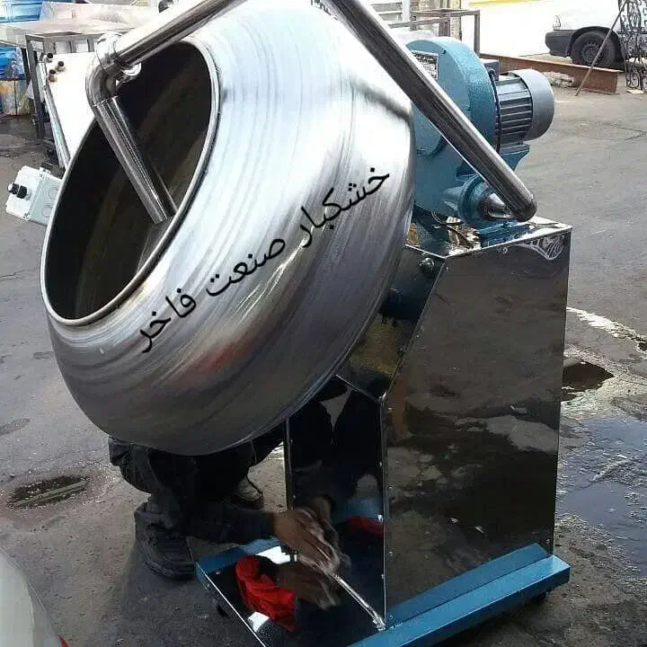 دستگاه روکش زن بادام زمینی|ماشین‌آلات صنعتی|باسمنج, |دیوار