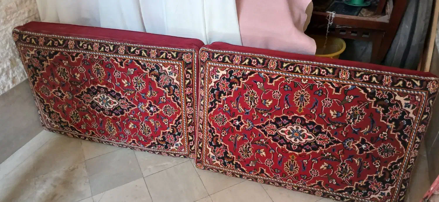 پشتی دست باف|پشتی|کاشان, ترک آباد|دیوار