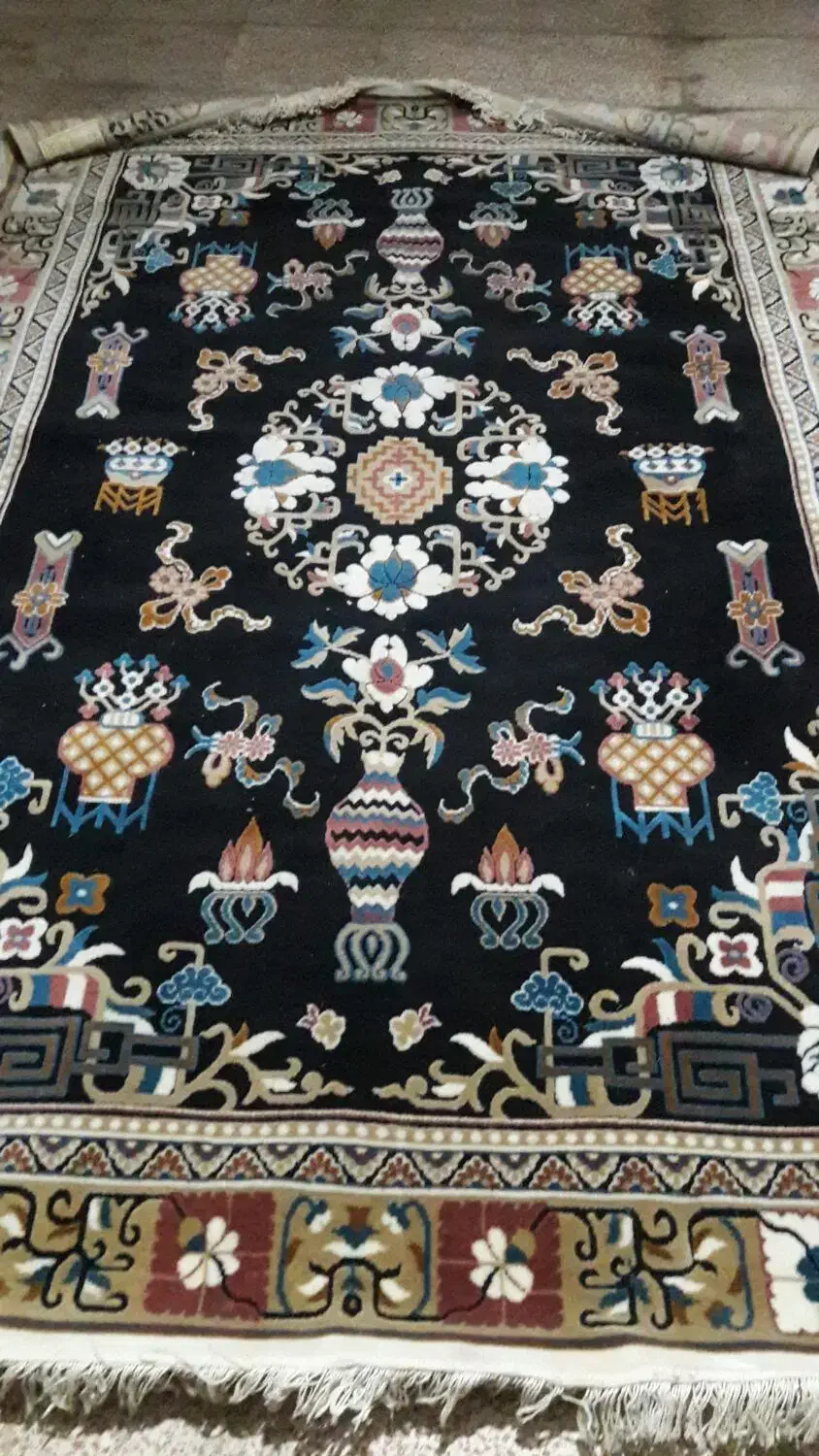 فرش ۶متری ماشینی گل برجسته|فرش|قزوین, |دیوار