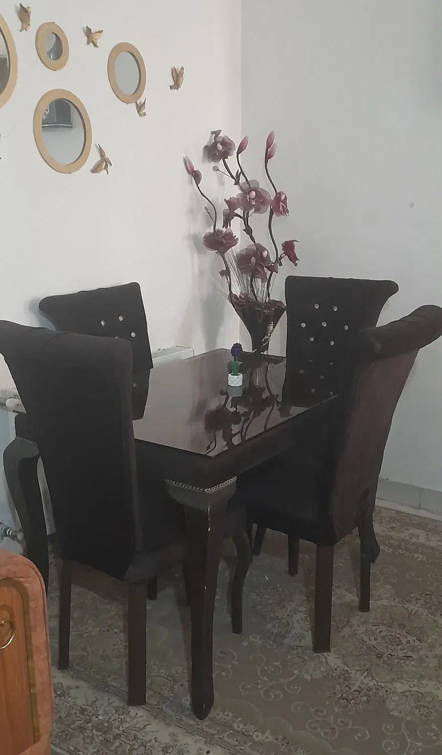 میز ناهار خوری|میز و صندلی غذاخوری|پیشوا, |دیوار