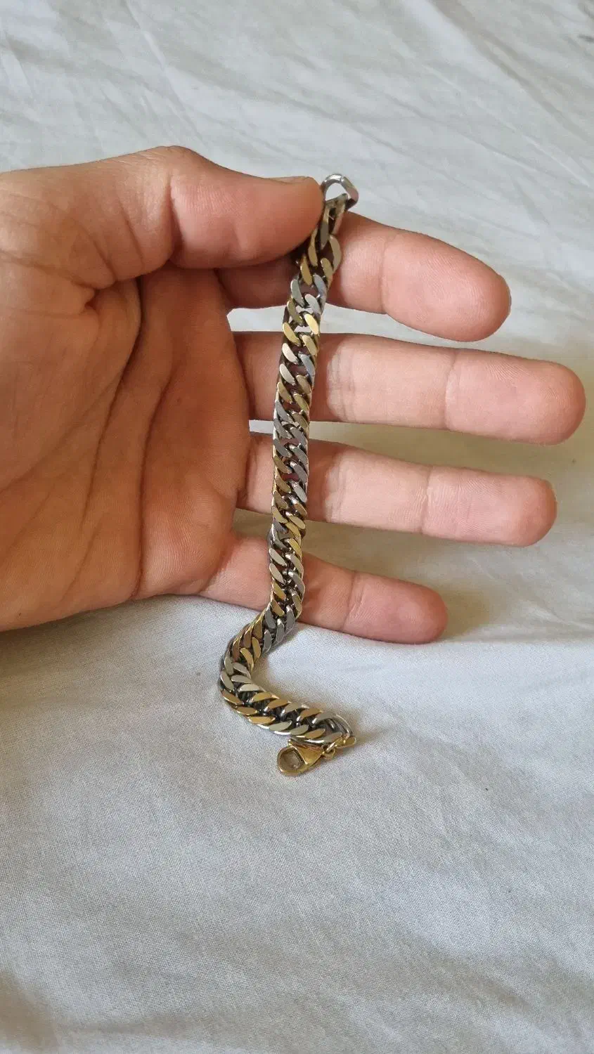 گردنبند و دستبند رنگ ثابت|جواهرات|یاسوج, |دیوار