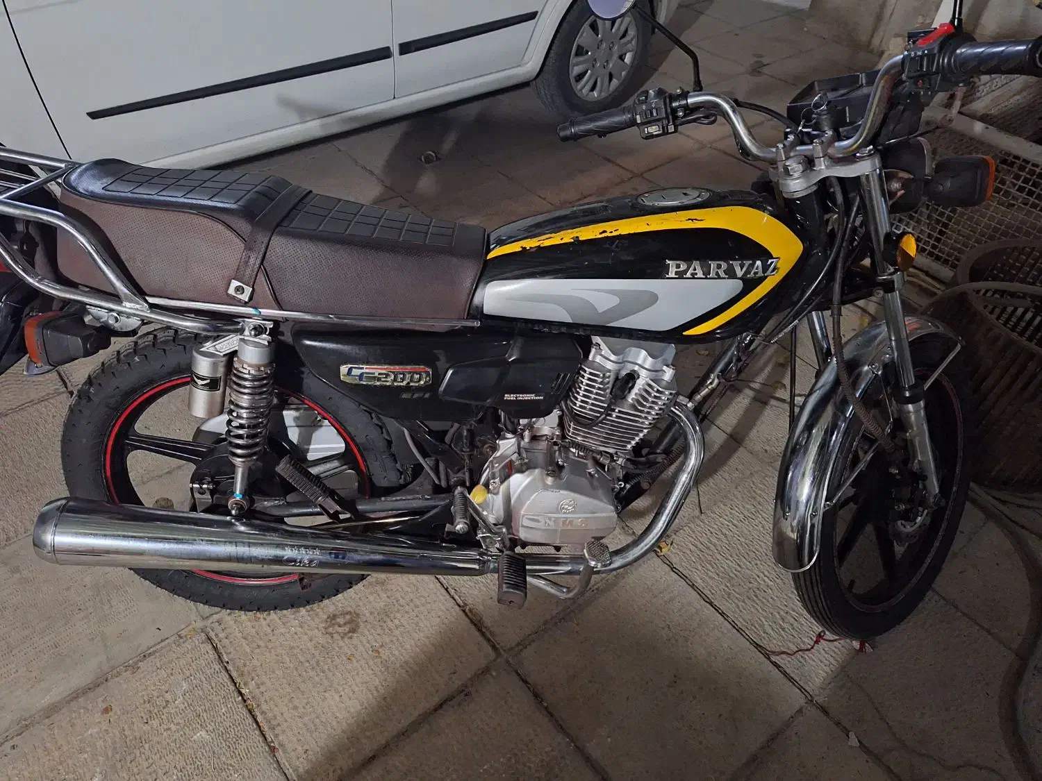 موتور پرواز ۲۰۰/ نقدی/ اماده کار|موتورسیکلت|اصفهان, شاهزید|دیوار