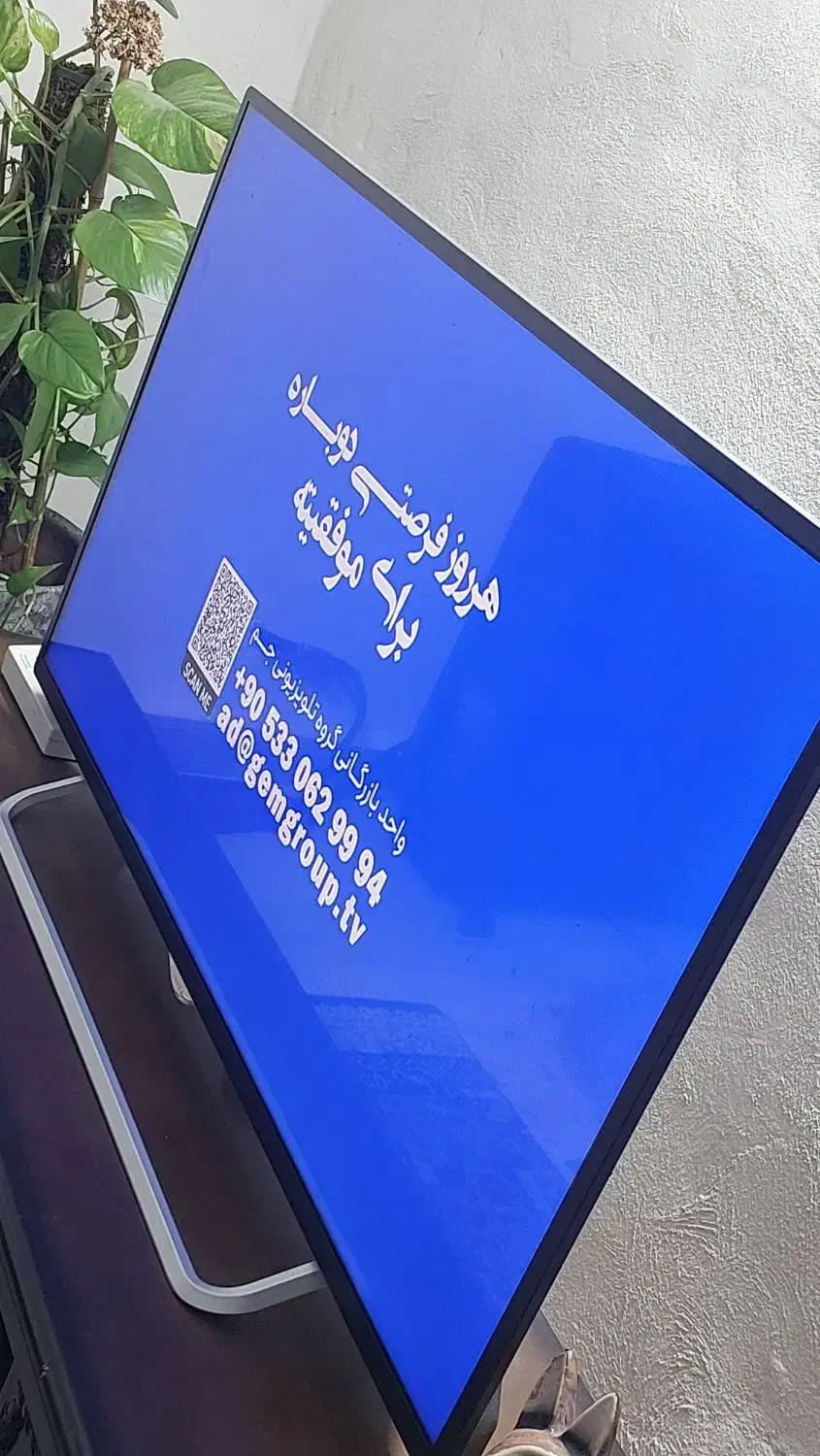 تلویزیون 43اینچ سونیا|تلویزیون و پروژکتور|کلاچای, |دیوار