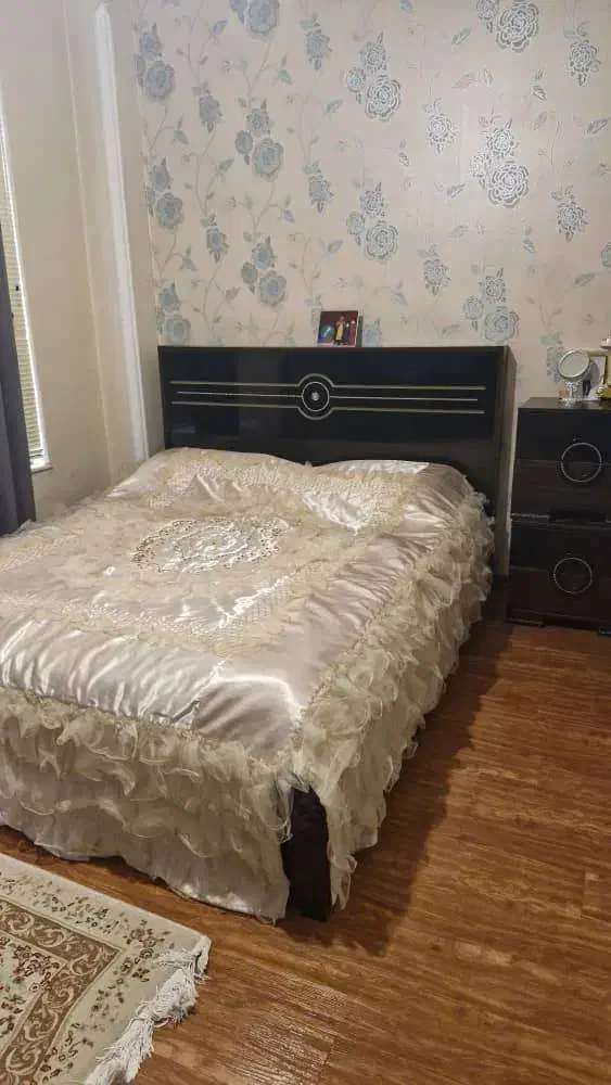 سرویس خواب دو نفره تمیز و سالم|تخت و سرویس خواب|آستارا, |دیوار