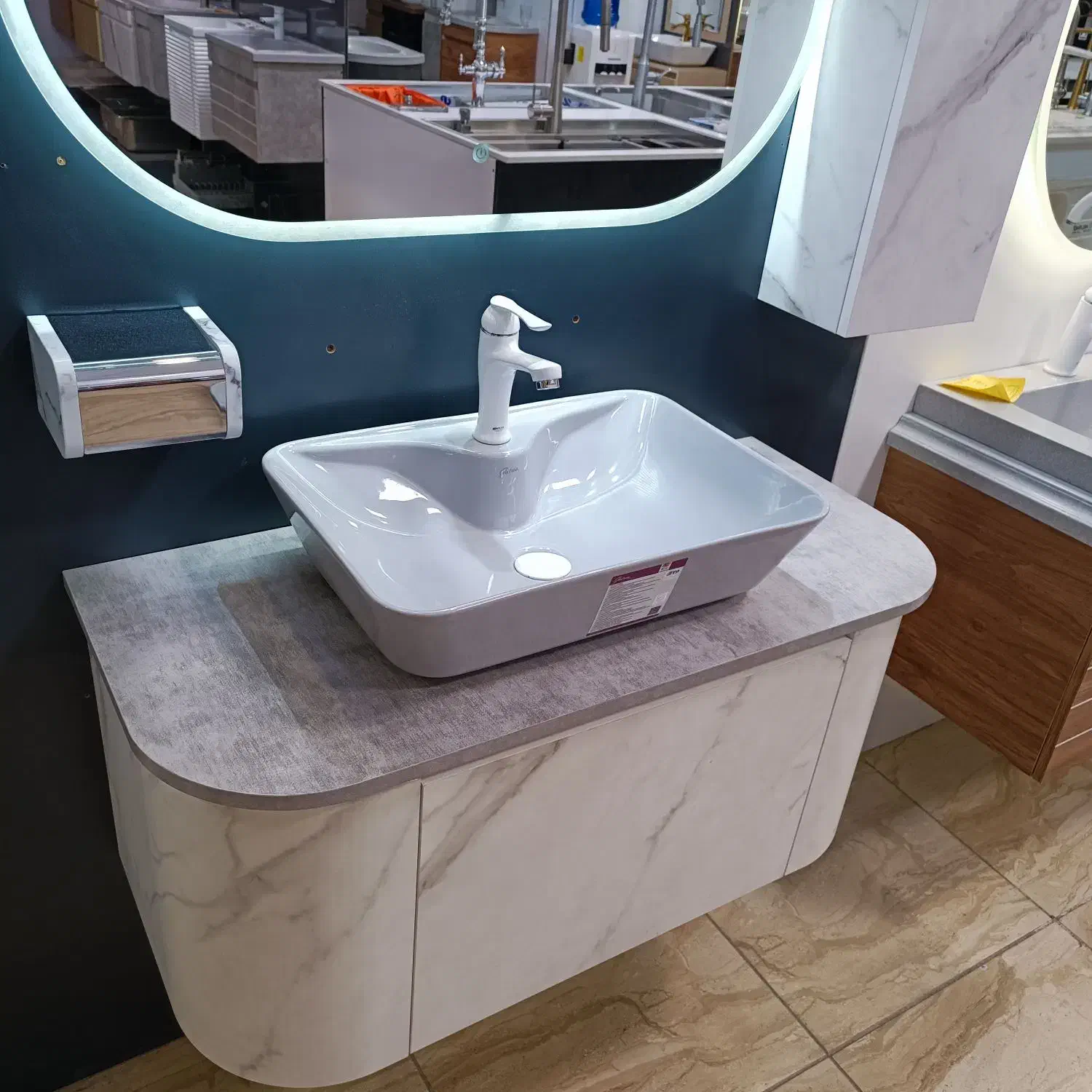 روشویی کابینتی الماس ۹۶|لوازم سرویس بهداشتی|کرمانشاه, |دیوار