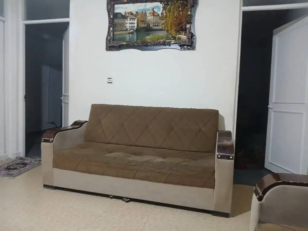 مبلمان ۸نفره چوب و پارچه|مبلمان خانگی و میز عسلی|رشت, منظریه|دیوار