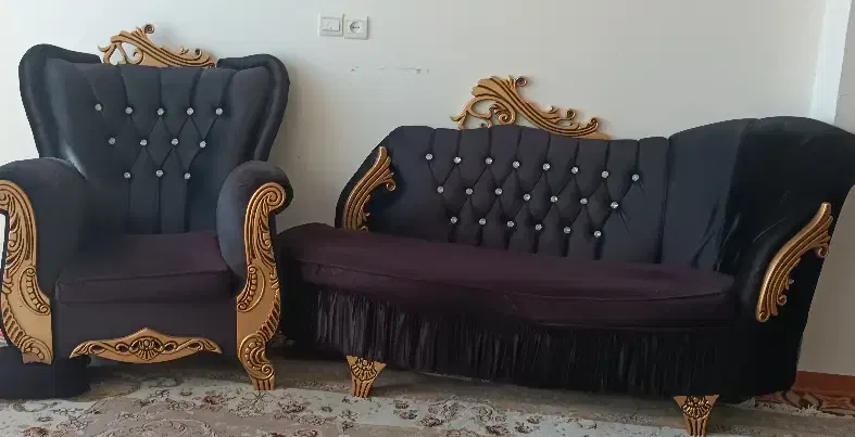 مبل هفت نفره|مبلمان خانگی و میز عسلی|گلپایگان, |دیوار