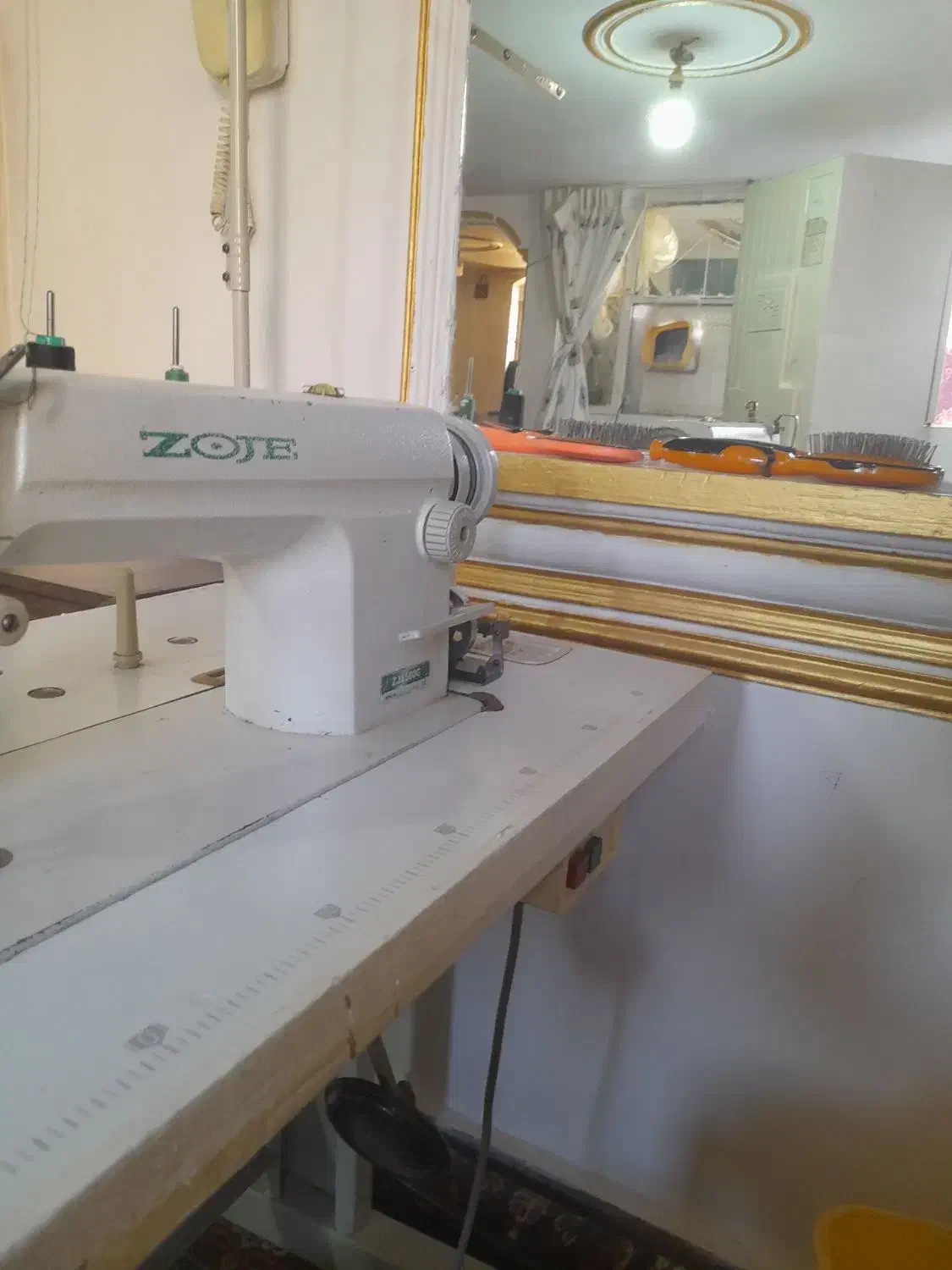 چرخ خیاطی زوجی سبز مدل ۸۵۰۰|چرخ خیاطی و ریسندگی|پاکدشت, حصار امیر|دیوار