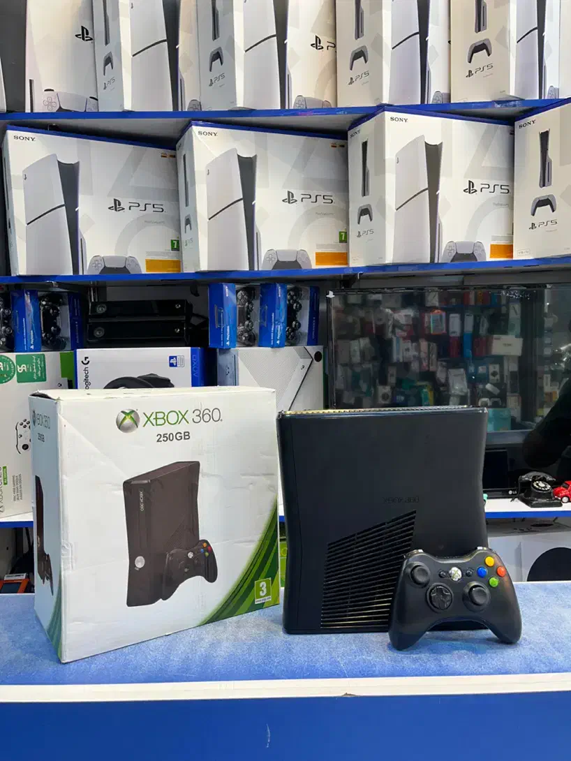 xbox 360 slim 250GB|کنسول، بازی ویدئویی و آنلاین|تهران, لاله زار|دیوار