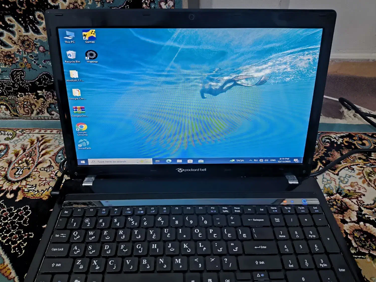 لپ تاپ بسیار تمیز ۱۵.۶ اینچ|رایانه همراه|قدس, شهرقدس|دیوار