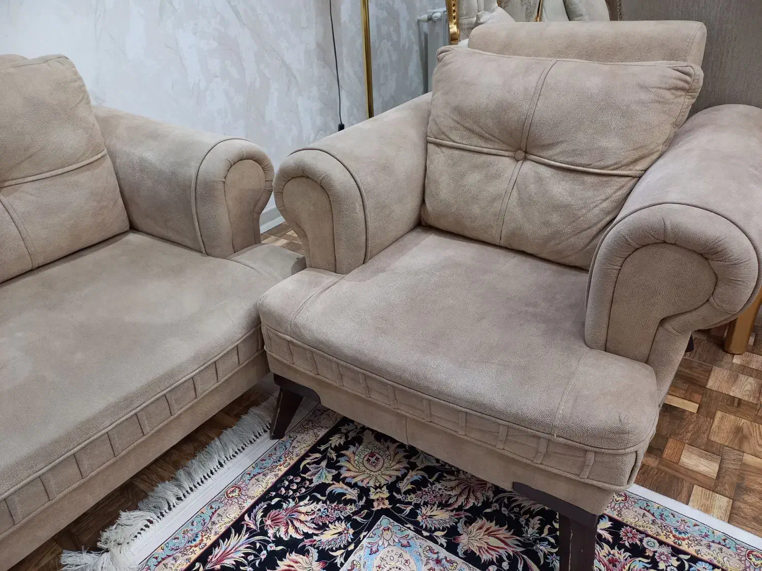 مبل ۷ نفره|مبلمان خانگی و میز عسلی|کرج, شهرک آسمان|دیوار