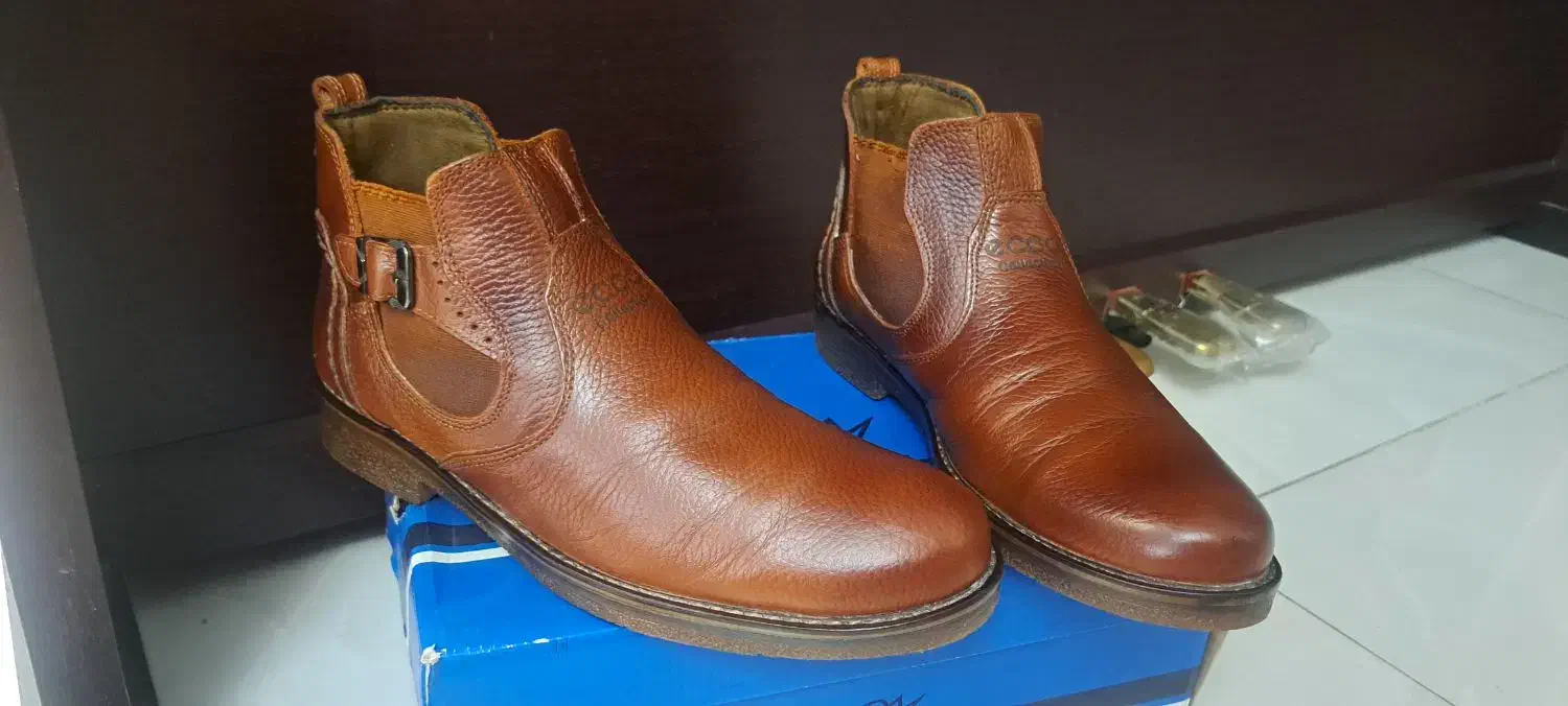 نیم بوت چرم گاوی اصل خارجی سایز ۴۲|کیف، کفش، کمربند|تهران, ازگل|دیوار