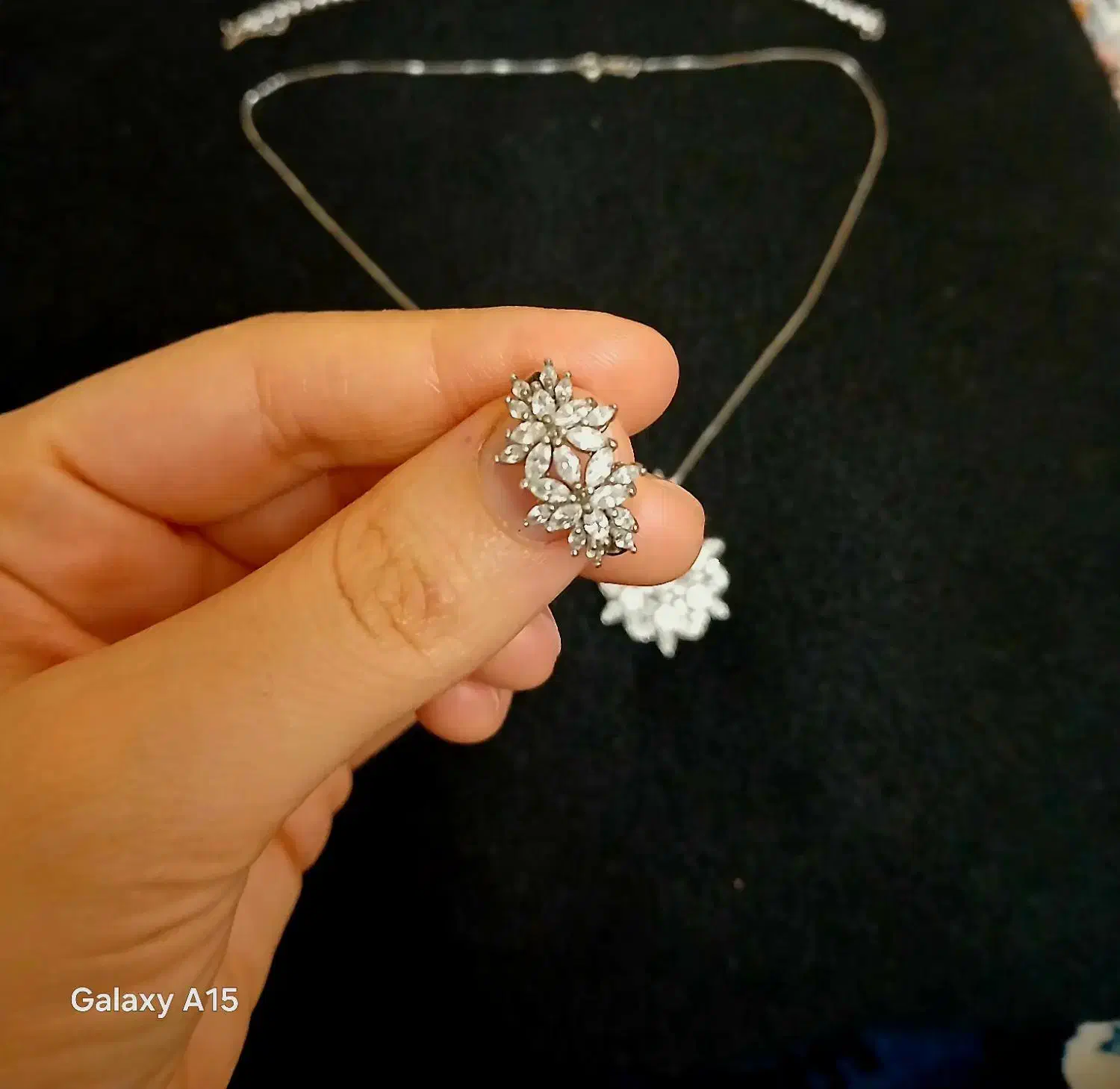 نیم ست نقره|جواهرات|تهران, کاج|دیوار