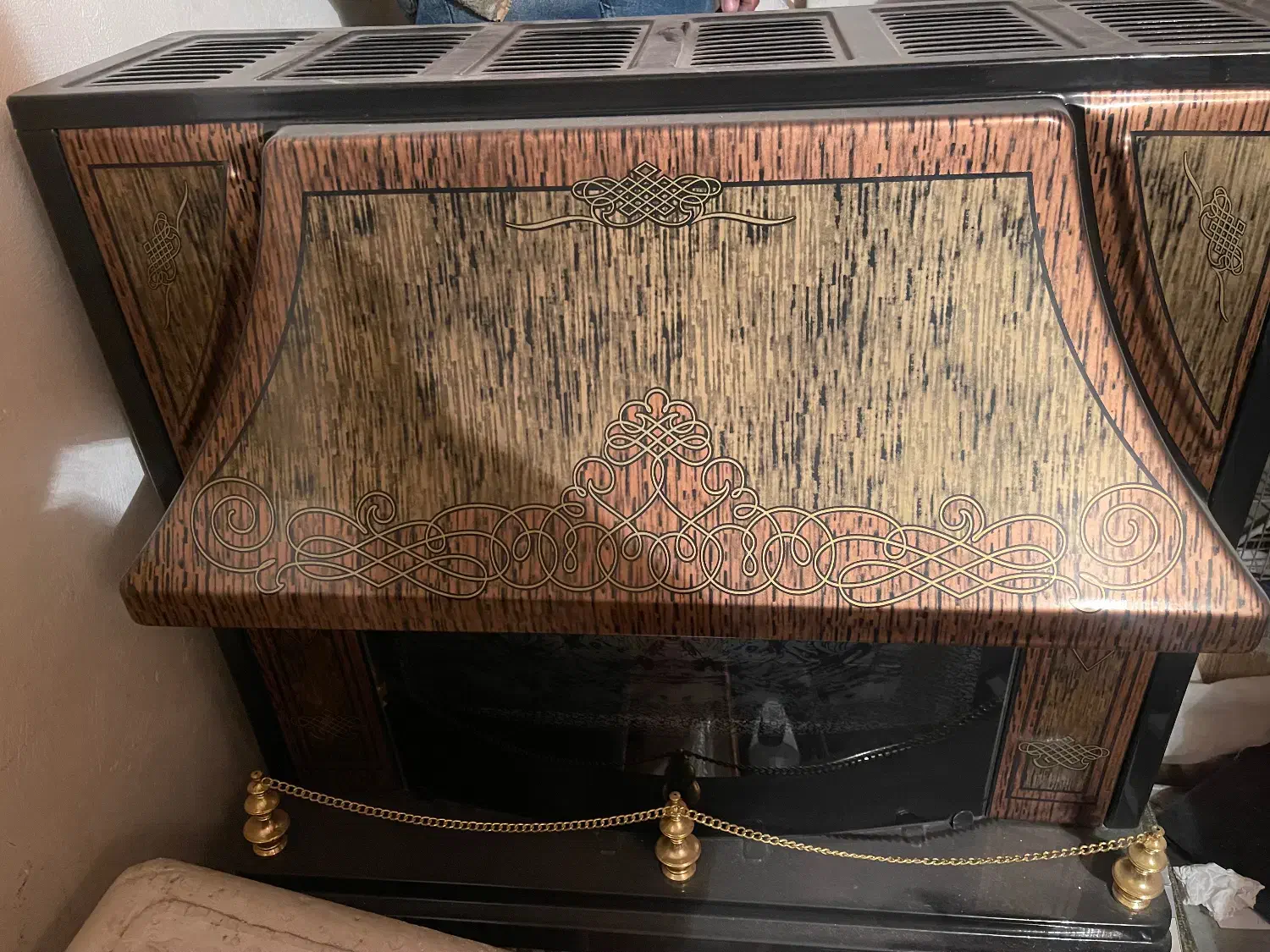 بخاری طرح شومینه|بخاری، هیتر، شومینه|پردیس, فاز ۲|دیوار