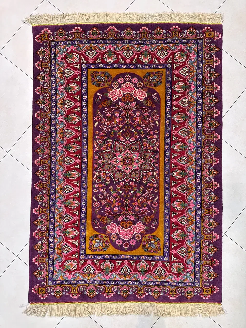 قالیچه دستبافت ترنجی قشقایی|فرش|مشهد, راهنمایی|دیوار