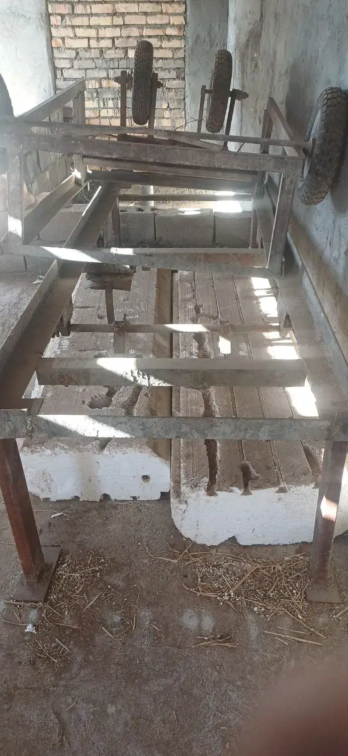 قالب تیرچه پایه انگور +میز ویبره+گاری حمل|ابزارآلات|جوین, |دیوار