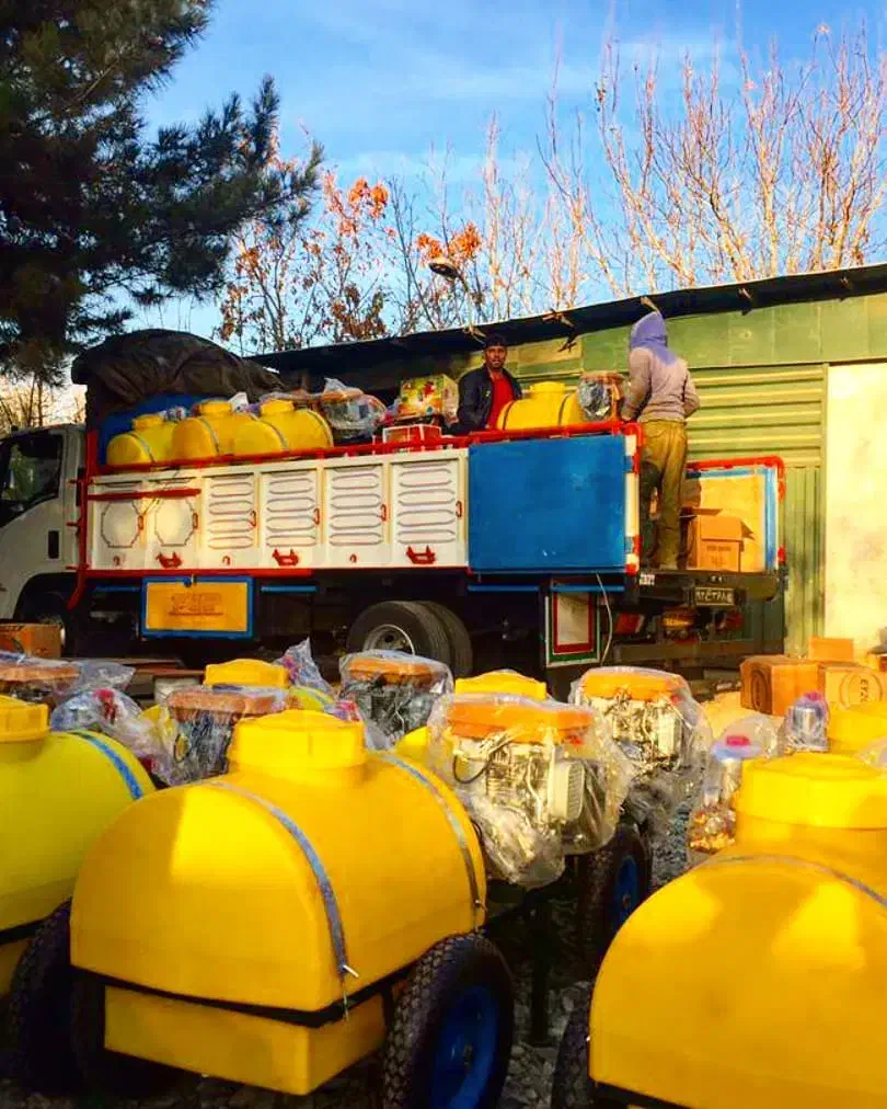 سمپاش فرغونی زنبه ای بنزینی توان تک 8 اسب لوازمی|ماشینآلات صنعتی|تهران, شهید رجایی|دیوار