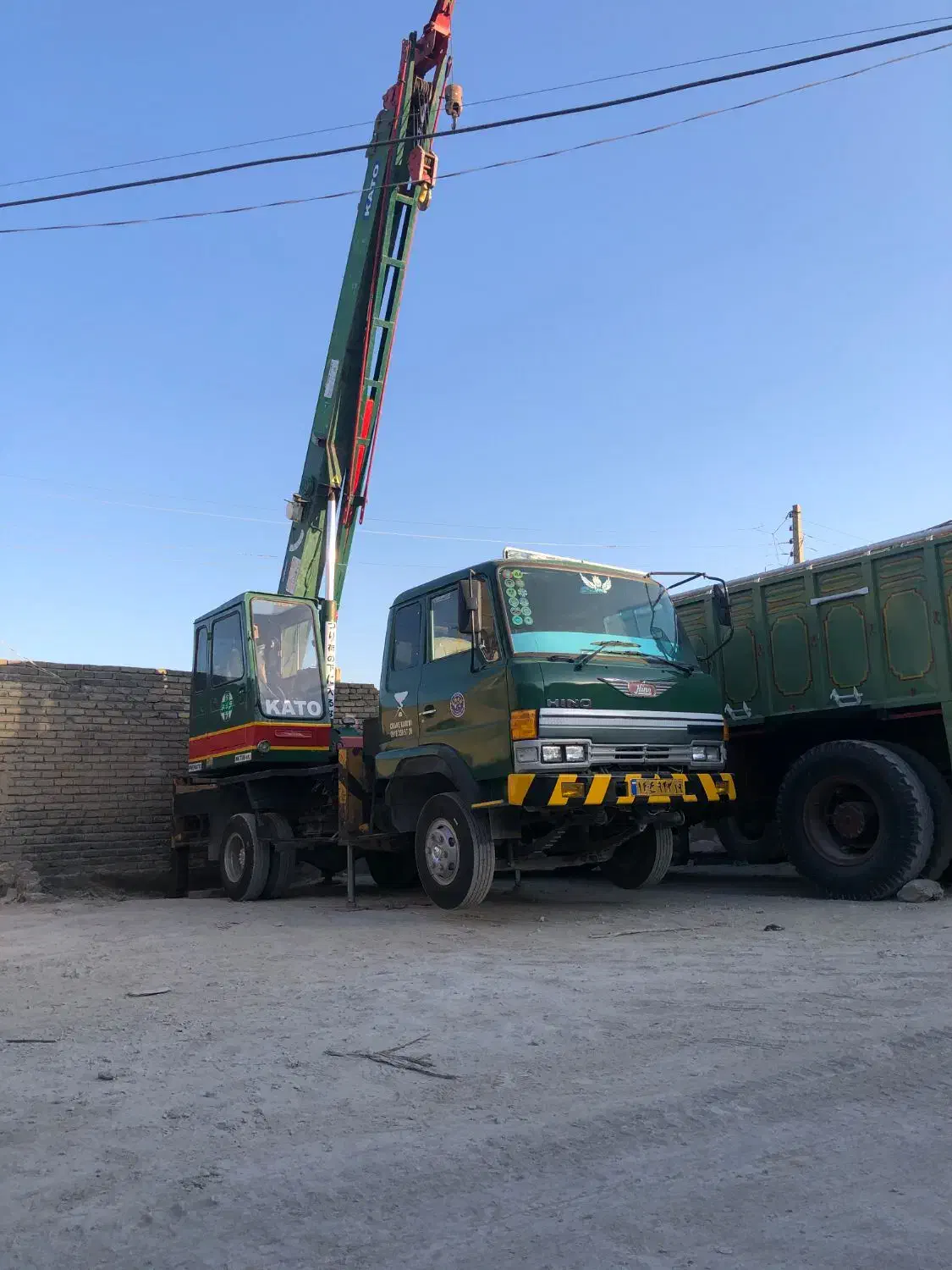 جرثقیل 7تن کریمی 30متر دکل|خدمات حمل و نقل|کرمانشاه, |دیوار