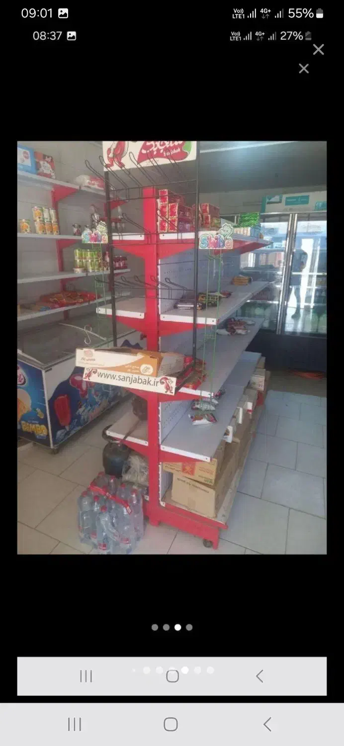 قفسه آشپزخانه دوطرفه نو|کتابخانه، شلف، قفسه‌های دیواری|اصفهان, جویباره|دیوار